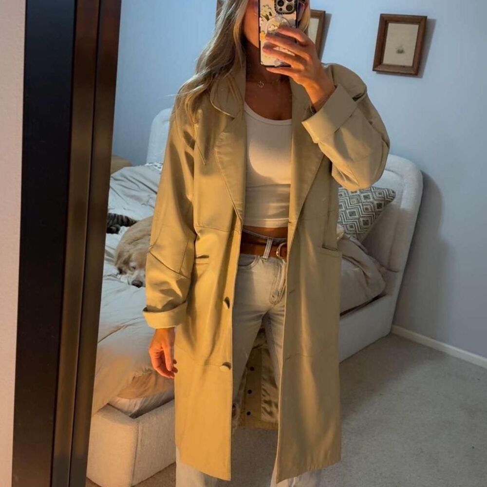 Worthington Women's Tan and Cream Coat